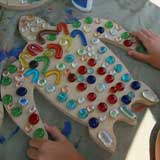 art turtle mosaic