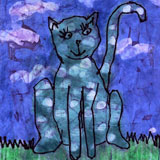 cat batik